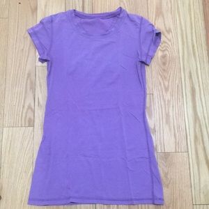 lululemon purple T-shirt